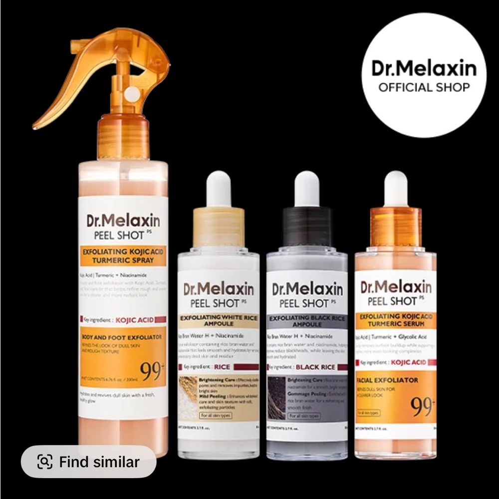 Dr. Melaxin Peel Shot Exfoliating Set